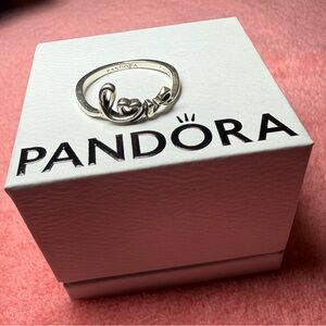 Handwritten Love Pandora Ring
